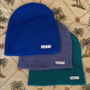 NEFF beanies 3pack!!!